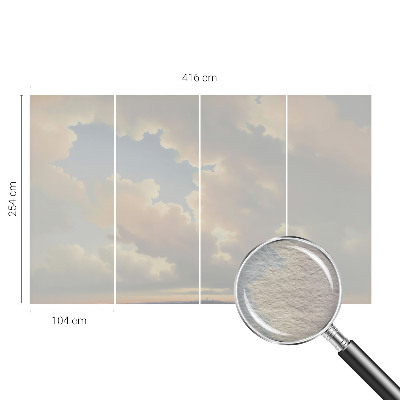 Aukštos kokybės fototapetas su pasteliniu dangumi