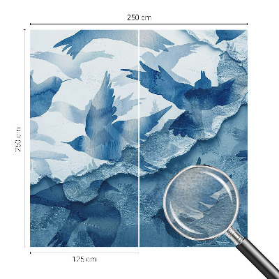 Sienų danga fototapetas Dinaminis fugelis