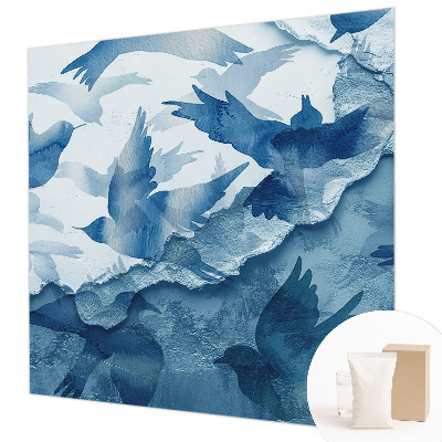 Sienų danga fototapetas su dinamišku fugalės motyvu