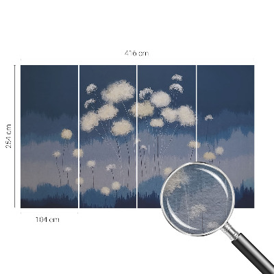 Tapetas Baltos spalvos skalbiniai