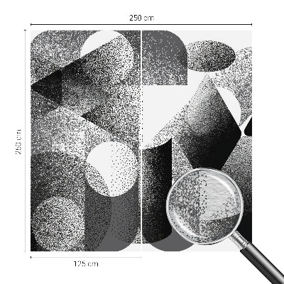 Flizelininis fototapetas su geometriniu raštu