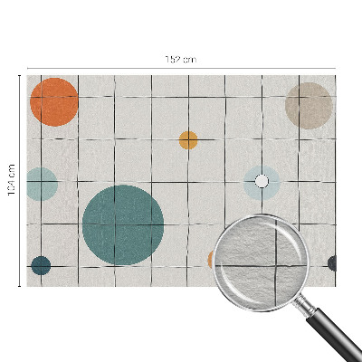 Plaunamas flizelininis fototapetas Farvedės ratas