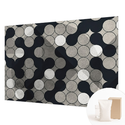 Fototapetas ant sienos Geometriniai apskritimai