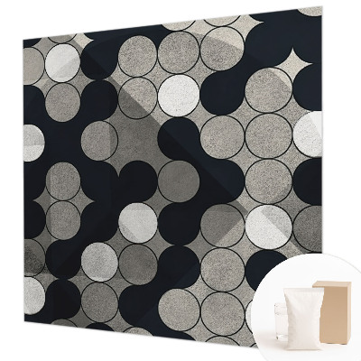 Fototapetas ant sienos Geometriniai apskritimai