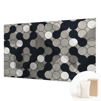 Fototapetas ant sienos Geometriniai apskritimai