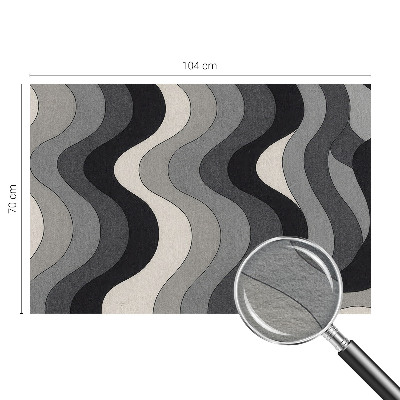 Fototapetas pagal užsakymą Grå bølger