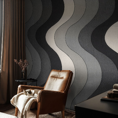 Fototapetas pagal užsakymą Grå bølger