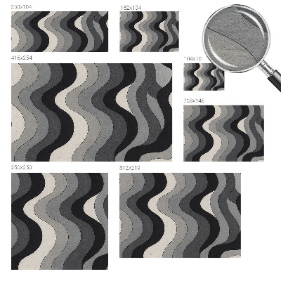 Fototapetas pagal užsakymą Grå bølger