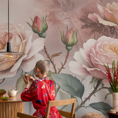 Fototapetas svetainei Pastellroser