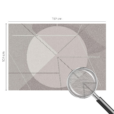 Fototapetas pagal matmenis su abstrakčiu geometriniu motyvu