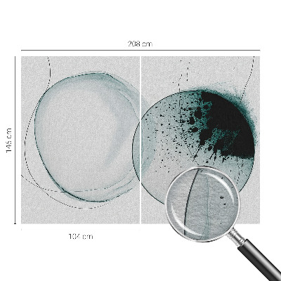 Aukštos kokybės fototapetas Žaliasis ratas