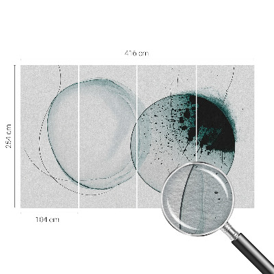 Aukštos kokybės fototapetas Žaliasis ratas