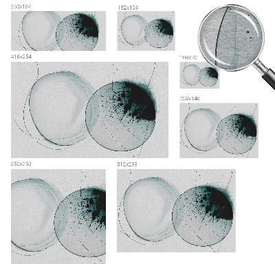 Aukštos kokybės fototapetas Žaliasis ratas