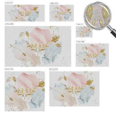 Dekoratyvinis fototapetas Botanikos žavesys