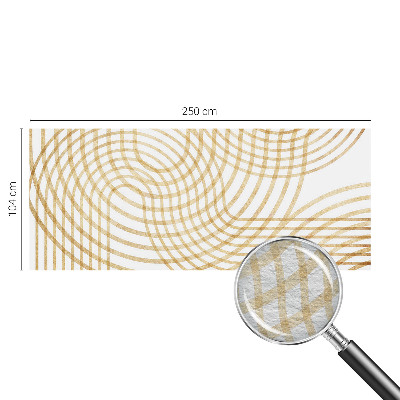Stilingas fototapetas su geometriniais elementais
