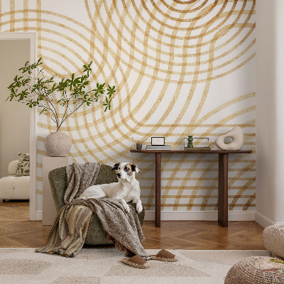 Stilingas fototapetas su geometriniais elementais