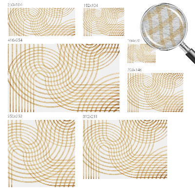 Stilingas fototapetas su geometriniais elementais