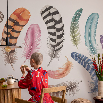 Sienų danga fototapetas Pastelfarvedės fjeras