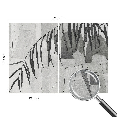 Tapetas Abstraktus palmių