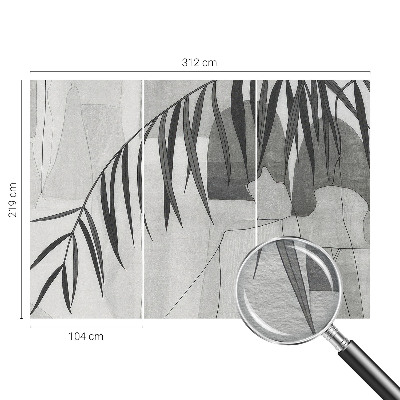 Tapetas Abstraktus palmių