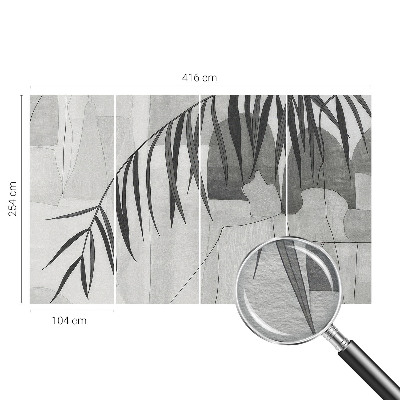 Tapetas Abstraktus palmių