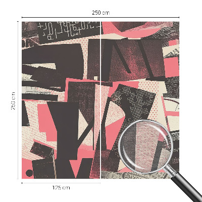 Flizelininis fototapetas Geometrinis koliažas