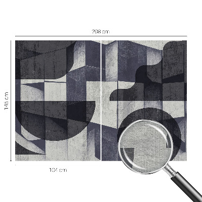 Fototapetas pagal užsakymą su geometrine simetrijos kompozicija