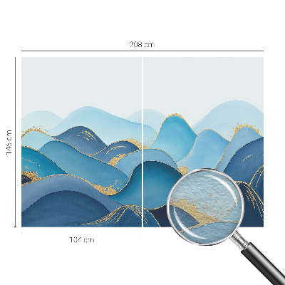 Modernus fototapetas Bolgendės kraštovaizdis