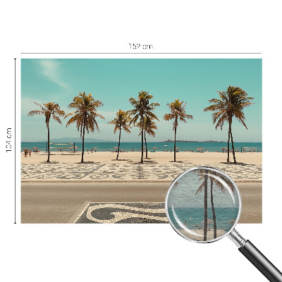 Plaunamas flizelininis fototapetas su Palmerio paplūdimiu