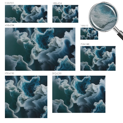 Modernus fototapetas Havbølger