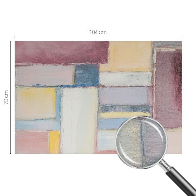 Dekoratyvinis fototapetas su geometriniu raštu