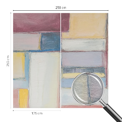 Dekoratyvinis fototapetas su geometriniu raštu