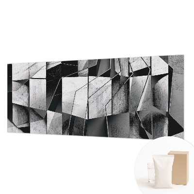 Sienų danga fototapetas su geometrine abstrakcija