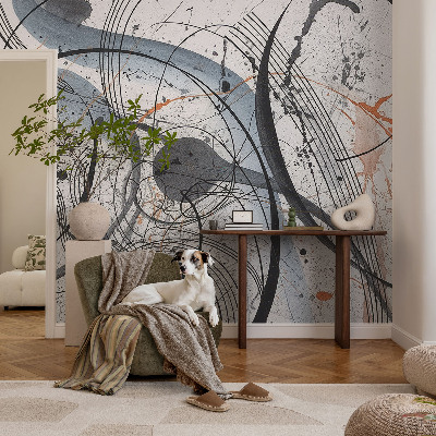 Plaunamas flizelininis fototapetas Ekspresyvi abstrakcija