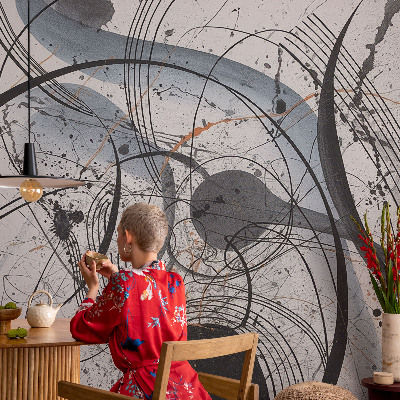 Plaunamas flizelininis fototapetas Ekspresyvi abstrakcija