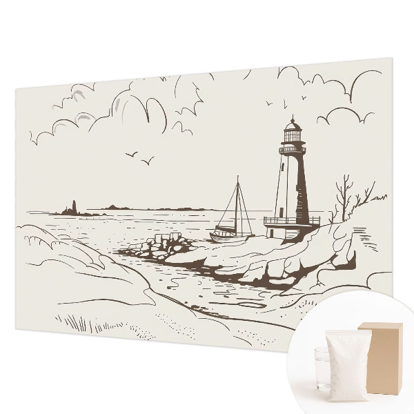 Fototapetas miegamajam Kystlandskab