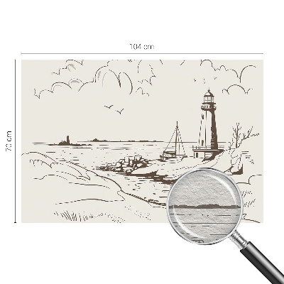 Fototapetas miegamajam Kystlandskab