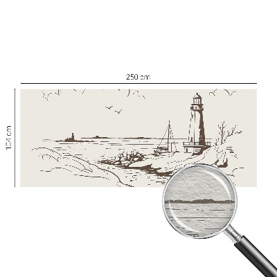 Fototapetas miegamajam Kystlandskab