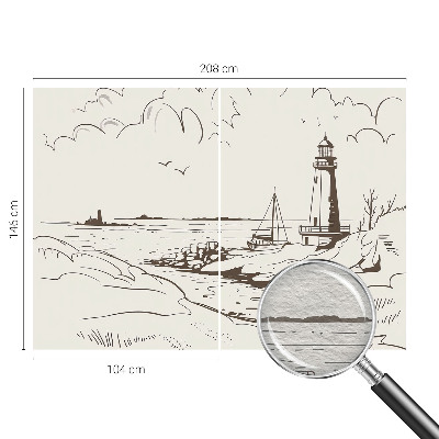 Fototapetas miegamajam Kystlandskab