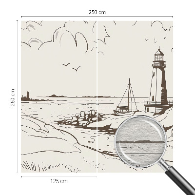 Fototapetas miegamajam Kystlandskab