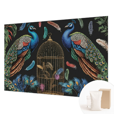 Dekoratyvinis fototapetas Egzotinės pūkelės