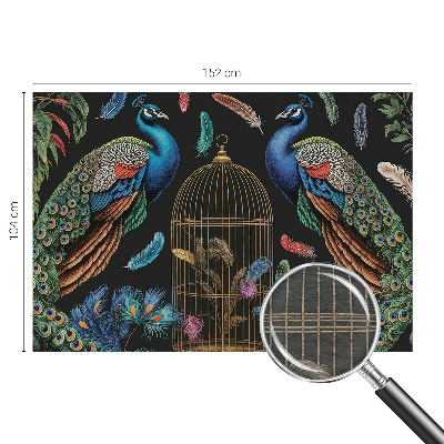 Dekoratyvinis fototapetas Egzotinės pūkelės