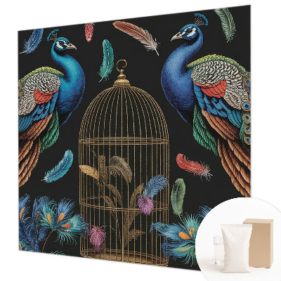 Dekoratyvinis fototapetas Egzotinės pūkelės