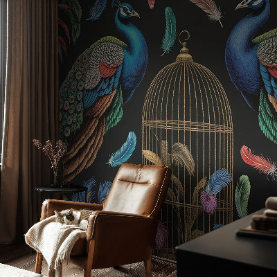 Dekoratyvinis fototapetas Egzotinės pūkelės