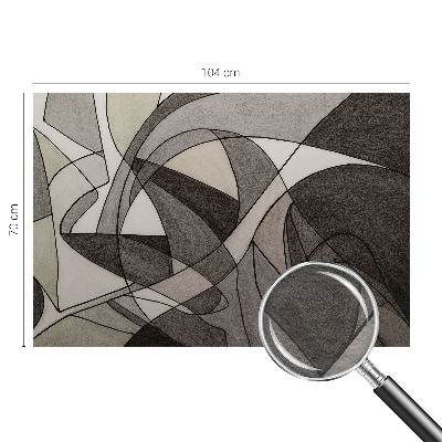 Stilingas fototapetas su geometrine abstrakcija