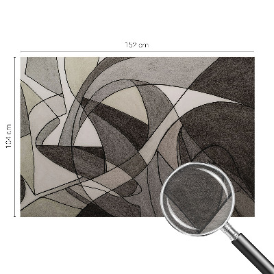Stilingas fototapetas su geometrine abstrakcija