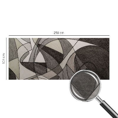 Stilingas fototapetas su geometrine abstrakcija