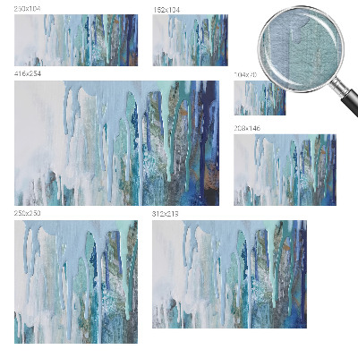 Sienų danga fototapetas Mėlynasis kaskadininkas