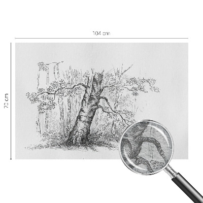 Fototapetas svetainei Skovtræe