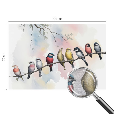 Modernus fototapetas Fugle ant žalios